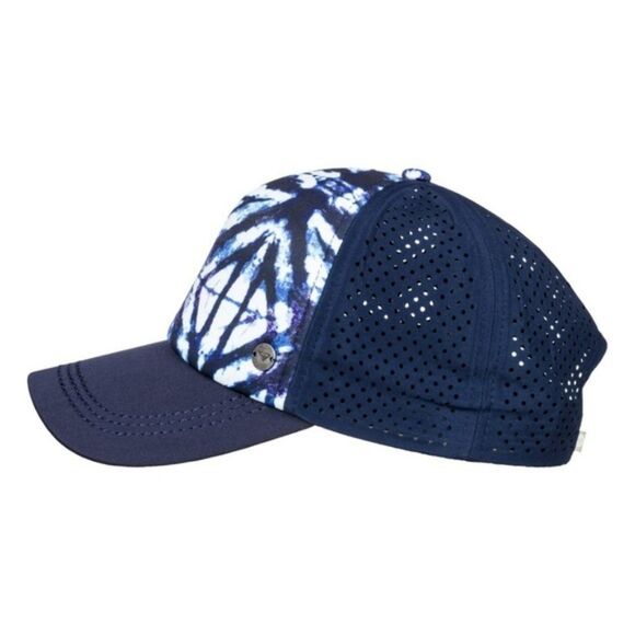 Roxy Waves Machines Trucker Blue Hat Snapback Cap - Picture 7 of 8
